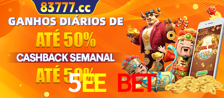 Anúncio de um membro ganhador do cassino 5EE BET que ganhou R$2.193.486,00 jogando o slot PG Fortune Tiger, com os mascotes do jogo comemorando o prêmio.